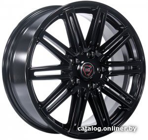 Литые диски NZ R-01 17x7 4x100мм DIA 60.1мм ET 35мм Black