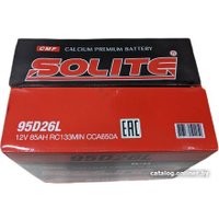 Автомобильный аккумулятор Solite 95D26L борт (85 А·ч)