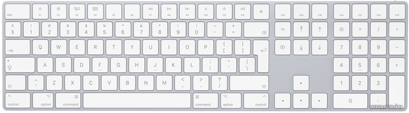 Клавиатура Apple Magic Keyboard MQ052Z/A с цифровой панелью (нет кириллицы)