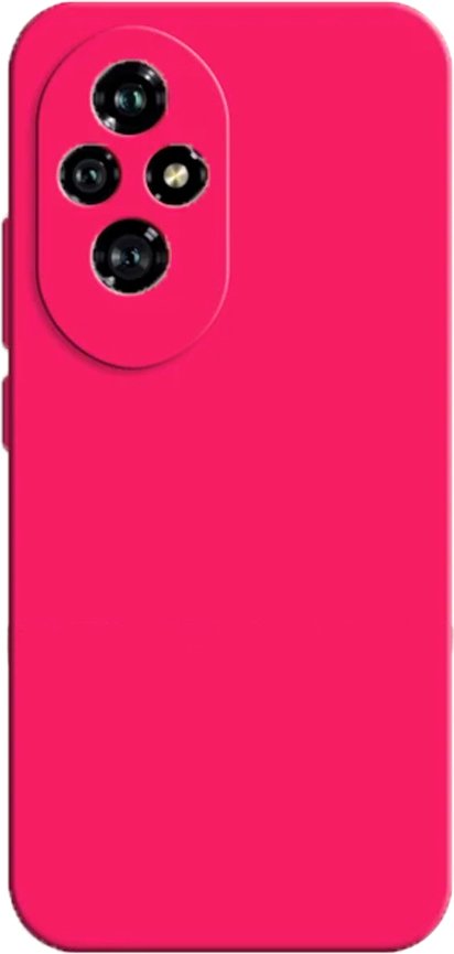 

Чехол для телефона KST Silicone Cover для Honor 200 Pro (фуксия, с закрытым низом)