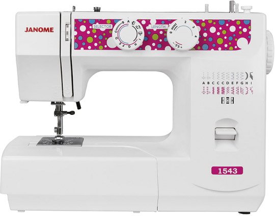 

Электромеханическая швейная машина Janome 1543