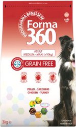 Forma 360 Grain Free Adult Medium Maxi курица/индейка 3 кг