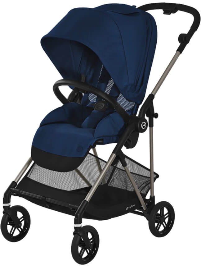 

Коляска прогулочная «книга» Cybex Melio (navy blue)