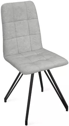 

Стул Трия Аспен К4 (черный муар/микровелюр Duna Silver)