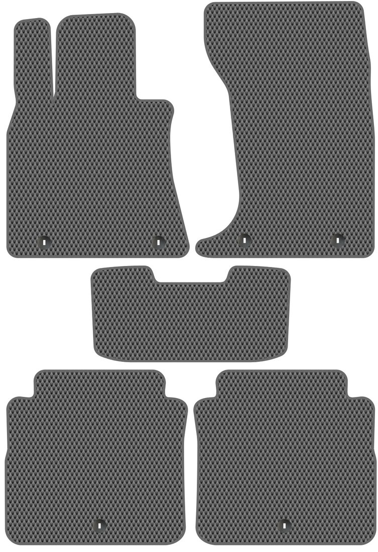 

Комплект ковриков для авто Alicosta Kia k900 II (седан / RJ) 2018 - Н.В. (серый, ромб)