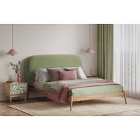 Кровать Divan Саоми-Wood 160 Velvet Olive