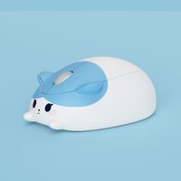 Мышь Akko Blue and White Cat