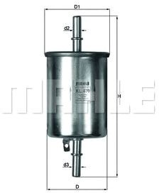 

Топливный фильтр Mahle Knecht KL470