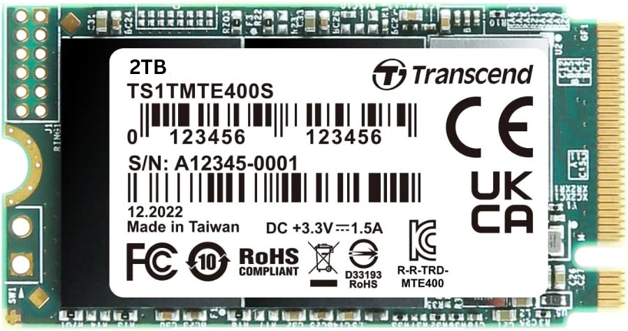 

SSD Transcend 400S 2TB TS2TMTE400S