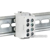 Клемма КС КВС распределительная с двойным винтом 2x35/2x25 92088 (серый)