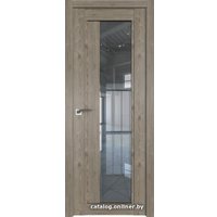 Межкомнатная дверь ProfilDoors 2.72XN R 60x200 (каштан темный/стекло прозрачное)