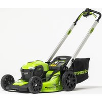Газонокосилка Greenworks GD40LM48SPK4 2517407UB (с 1-им АКБ 4 Ач)