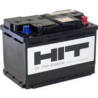 Автомобильный аккумулятор HIT R+ (77 А·ч) + Бесплатная диагностика подвески или -30% на замену масла