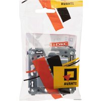 Выключатель DKC Avanti 4404113 (закаленная сталь)