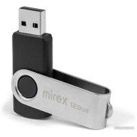 USB Flash Mirex Color Blade Swivel Rubber 2.0 128GB 13600-FMURS128