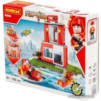 Конструктор Полесье 81889 Город. Пожарная часть