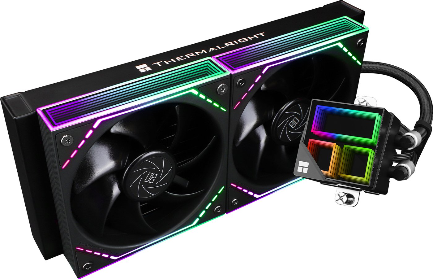 

Система жидкостного охлаждения для процессора Thermalright Frozen Infinity 240 ARGB (черный)