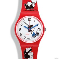 Наручные часы Swatch Peanuts SO28Z106 Klunk!