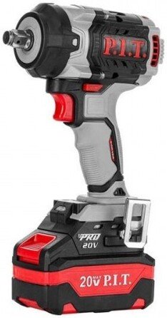 Гайковерт P.I.T. PIW20H-600A/2 (с 2-мя АКБ, кейс)