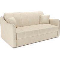 Диван Мебель-АРС аккордеон Давос НПБ 155x200 см M2-114-4 (бархат бежевый Star Velvet 6 Light Beige)