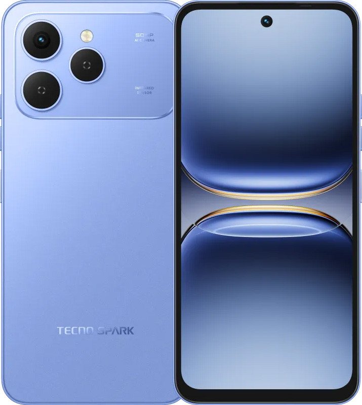 Телефон Tecno Spark 40 KM5n 8GB/256GB NFC (небесный синий)