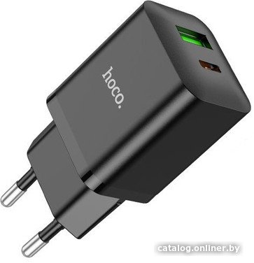 Сетевое зарядное Hoco N28 (черный)