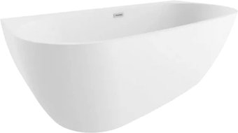 Polimat Risa 160x80 (пристенная, белый)