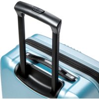 Чемодан-спиннер Verage Freeland 20062-S+ 55 см (серебристо-голубой)