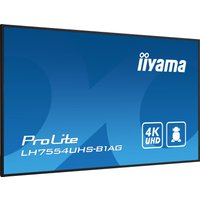 Информационная панель Iiyama ProLite LH7554UHS-B1AG