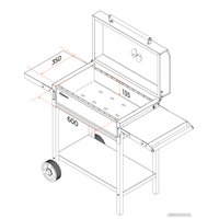 Мангал для дачи Gratar МАН 205