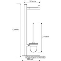 Набор для туалета Bemeta Omega 104836012