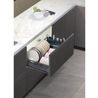 Сушилка для посуды AKS Dark Line 90623 (черный сталь)