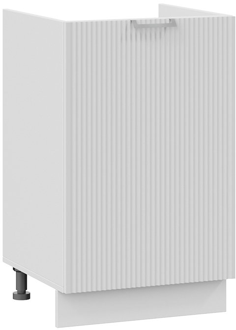 

Шкаф напольный Трия Кимберли 1Н5М (белый/сноу)