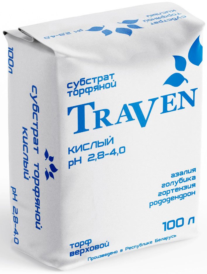 

Торф Traven кислый рН 2.8-4.0 (100 л)
