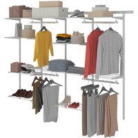 Вешалка-гардероб Практик Max G240 (белый)