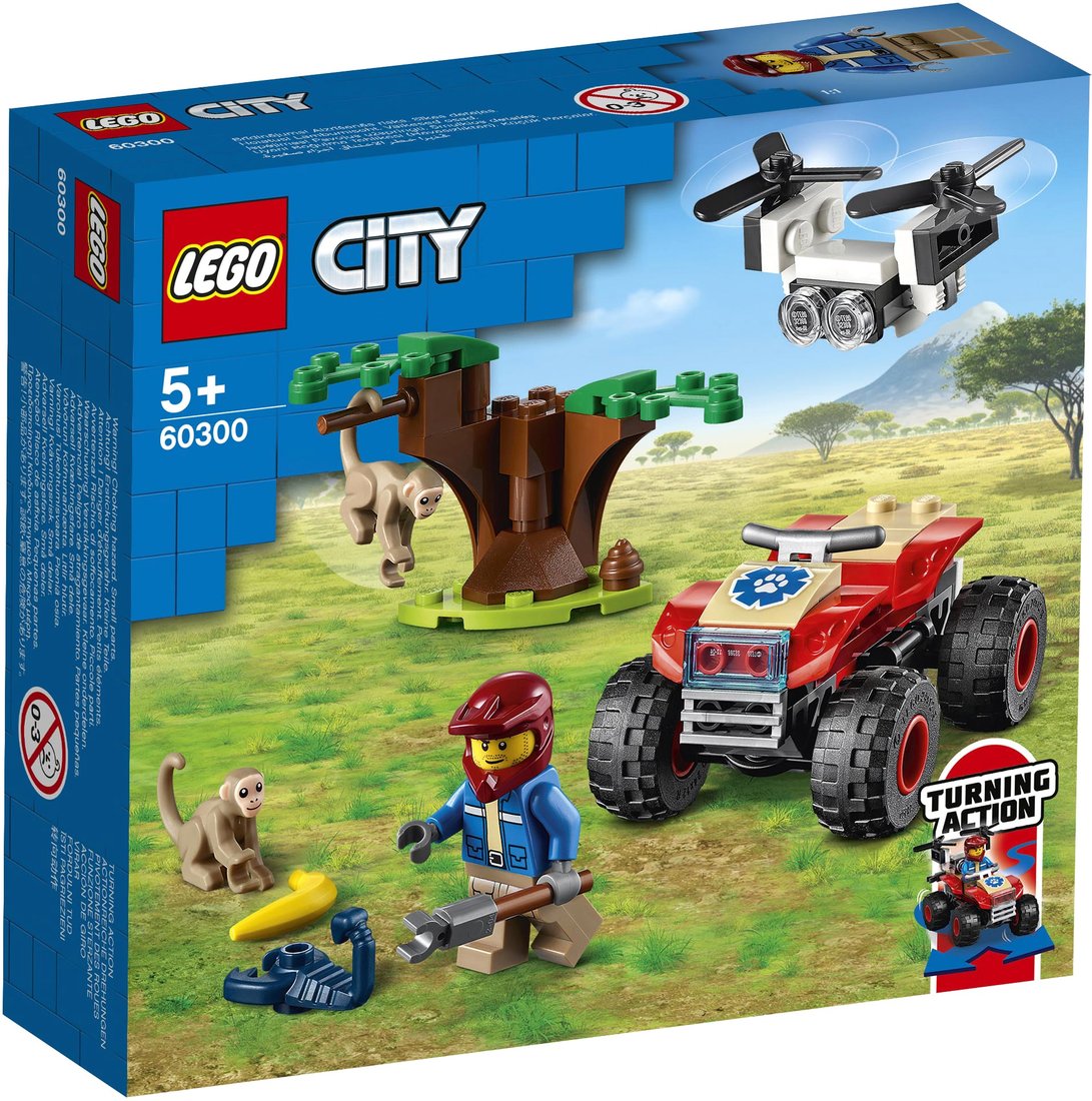 

Конструктор LEGO City 60300 Спасательный вездеход для зверей