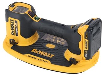 Стеклодомкрат (присоска для стекла и плитки) DeWalt DCE590D1T (с 1-им АКБ)