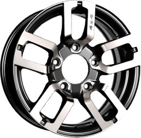 

Литые диски Vector K100 16x6.5" 5x139.7мм DIA 98мм ET 40мм Черный с проточкой