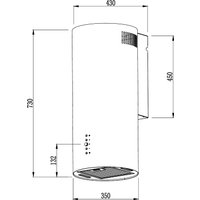 Кухонная вытяжка Weissgauff Gracia 70 BL