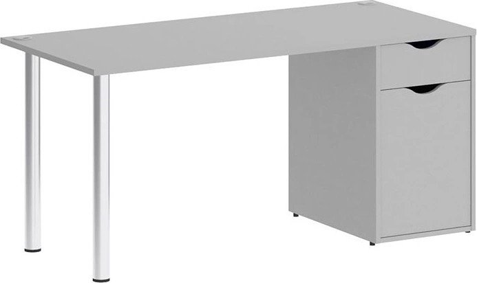 

Стол Riva Home Office VR.SP-3-158.1 Silver (серый)