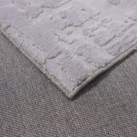 Ковер для жилой комнаты AksHome Homely RD 2 (80x150, светло-серый)
