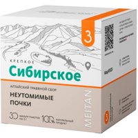 БАД Meitan Крепкое сибирское №3 Неутомимые почки (30 пакетиков)