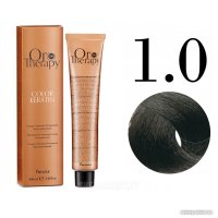 Крем-краска Fanola ORO Therapy Color Keratin 1.0 черный натуральный 100 мл