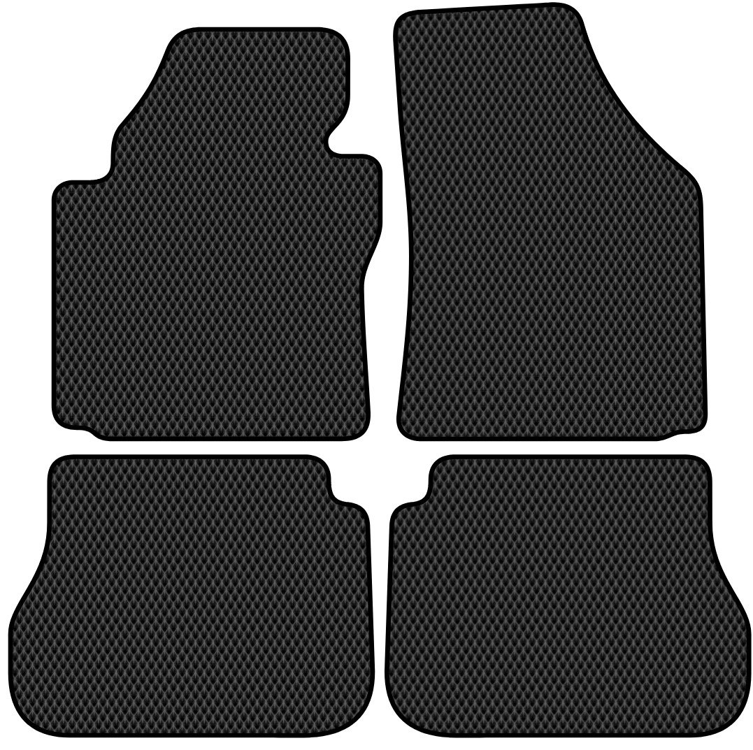 

Комплект ковриков для авто Alicosta Volkswagen Caddy (минивэн / 2K) 2003 - 2015 (черный, ромб)