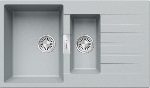 

Кухонная мойка Tolero TL-860 (платина)
