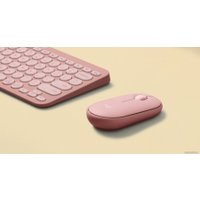 Мышь Logitech M350S Pebble 2 (розовый)