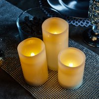 Новогодняя свеча Uniel ULD-F050 WARM WHITE CANDLE SET3 UL-00007256