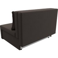 Диван Лига диванов Лагуна 125931 (рогожка амур коричневый)