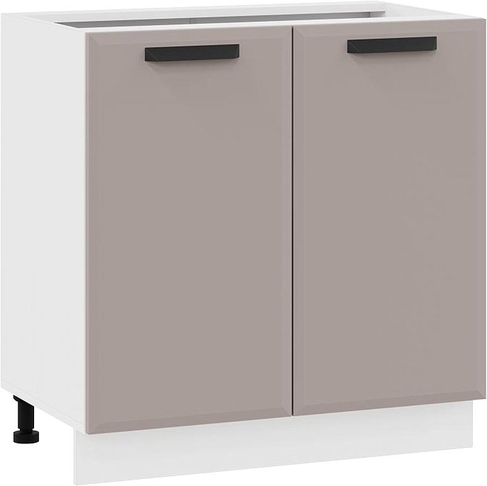 

Шкаф напольный Трия Тиана 1Н8 (белый/мокко супермат)