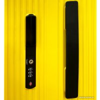 Чемодан DoubleW 005# (M, желтый)